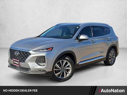 Shimmering Silver Pearl 2020 Hyundai SANTA FE SEL 2.4