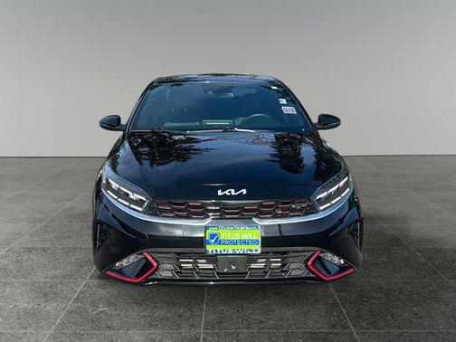 Aurora Black 2024 Kia Forte GT