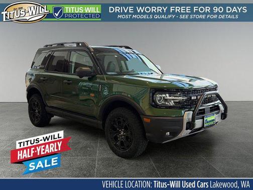 Green Metallic 2025 Ford Bronco Sport Badlands
