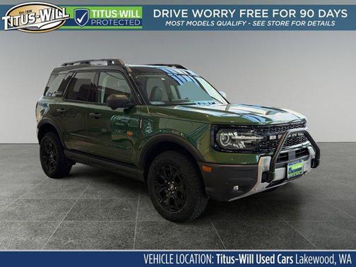 Green Metallic 2025 Ford Bronco Sport Badlands