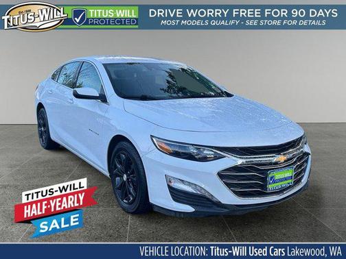 Summit White 2024 Chevrolet Malibu 1LT