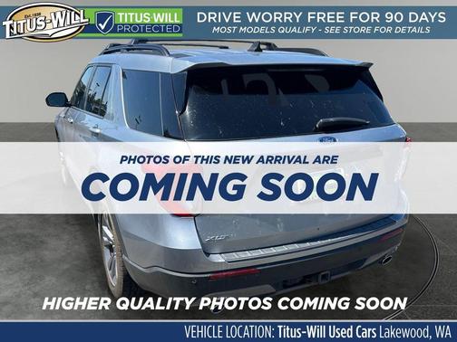 Iconic Silver Metallic 2022 Ford Explorer XLT
