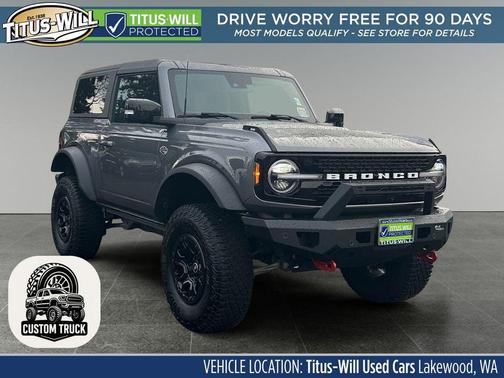 Grey 2021 Ford Bronco Wildtrak
