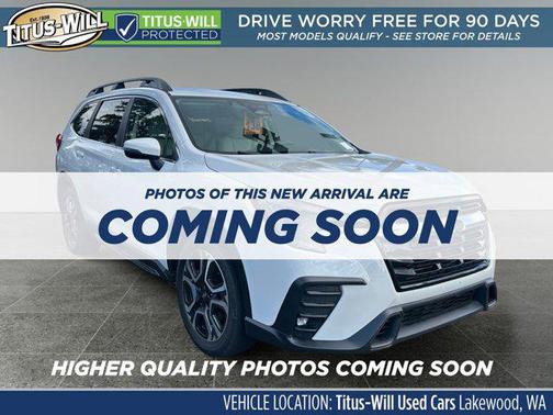 Crystal White Pearl 2023 Subaru Ascent Limited 7-Passenger