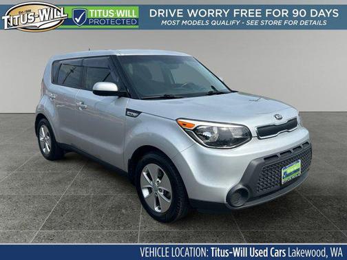 Bright Silver 2015 Kia Soul Base