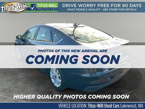 Agate Black 2019 Ford Fusion Hybrid SE