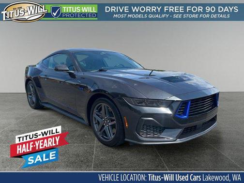 Dark Matter Gray Metallic 2024 Ford Mustang GT Premium