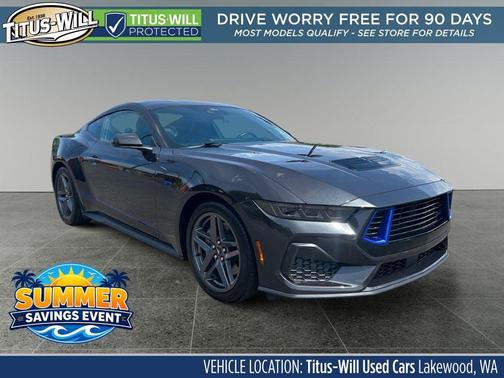 Dark Matter Gray Metallic 2024 Ford Mustang GT Premium