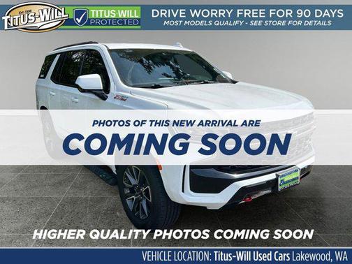 Summit White 2021 Chevrolet Tahoe 4WD Z71