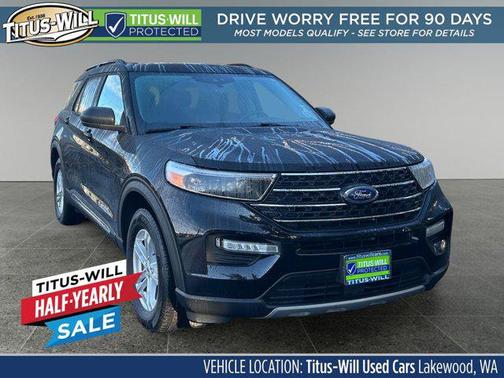 Black Metallic 2023 Ford Explorer XLT