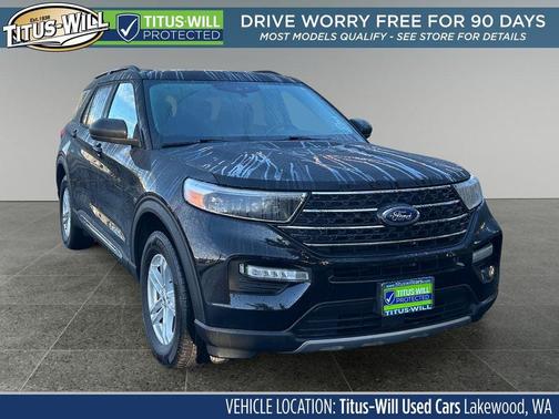 Black Metallic 2023 Ford Explorer XLT