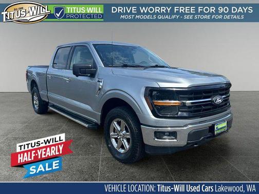 Iconic Silver Metallic 2024 Ford F-150 XLT