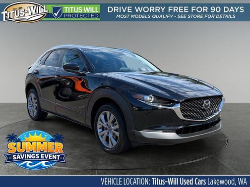 Jet Black Mica 2023 Mazda CX-30 2.5 S Select Package