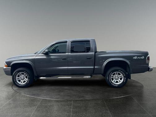 Graphite Metallic 2004 Dodge Dakota SLT Quad Cab