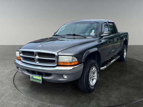 Graphite Metallic 2004 Dodge Dakota SLT Quad Cab