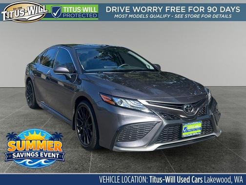 Predawn Gray Mica 2021 Toyota Camry XSE
