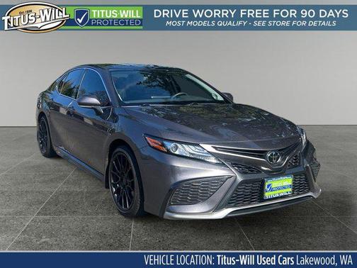 Predawn Gray Mica 2021 Toyota Camry XSE