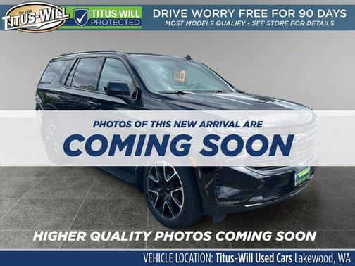 Black 2021 Chevrolet Tahoe RST