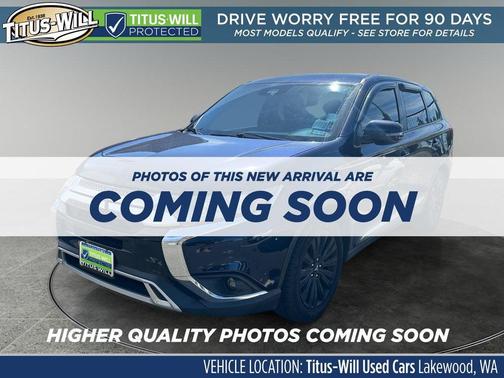 Cosmic Blue Metallic 2020 Mitsubishi Outlander SE