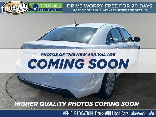 Bright White Clearcoat 2014 Chrysler 200 Touring