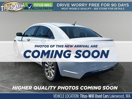 Bright White Clearcoat 2014 Chrysler 200 Touring