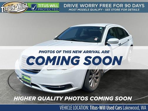 Bright White Clearcoat 2014 Chrysler 200 Touring