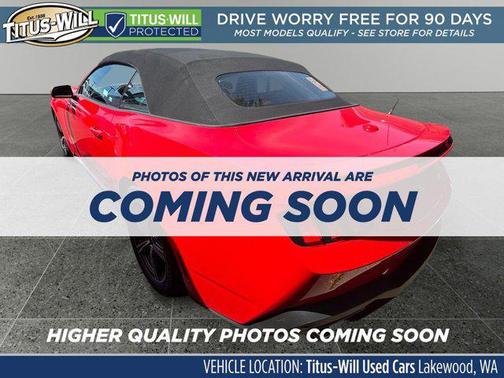 Red 2025 Ford Mustang EcoBoost Premium