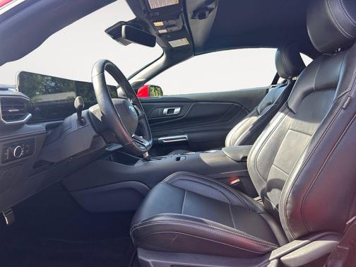 Red 2025 Ford Mustang EcoBoost Premium