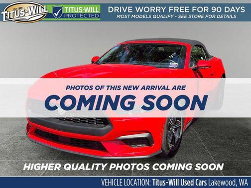 Red 2025 Ford Mustang EcoBoost Premium