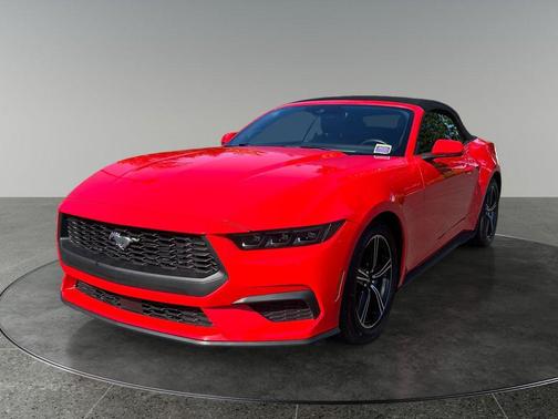 Red 2025 Ford Mustang EcoBoost Premium