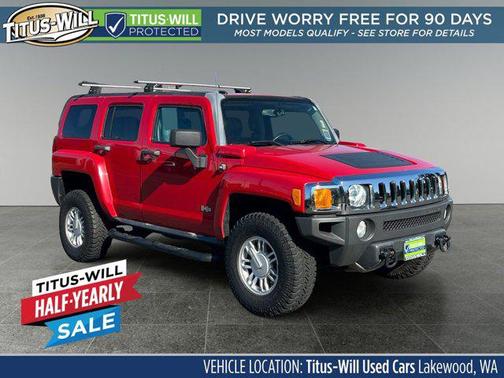 Victory Red 2010 Hummer H3 Base