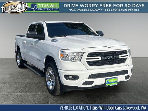 Bright White Clearcoat 2022 RAM 1500 Big Horn/Lone Star