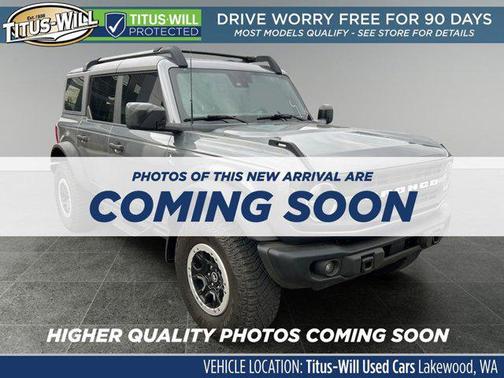Carbonized Gray Metallic 2024 Ford Bronco Black Diamond
