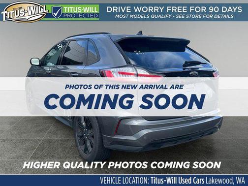Carbonized Gray Metallic 2022 Ford Edge SE