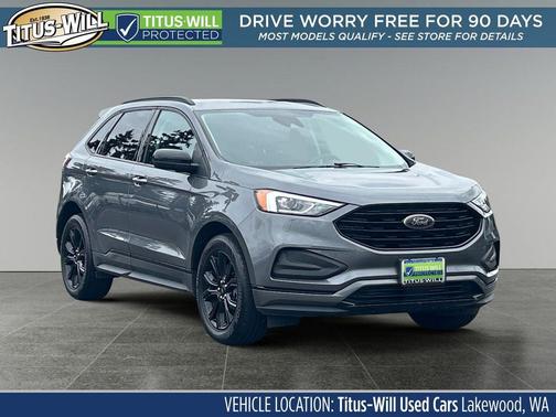 Carbonized Gray Metallic 2022 Ford Edge SE