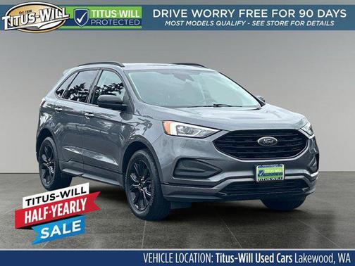 Carbonized Gray Metallic 2022 Ford Edge SE