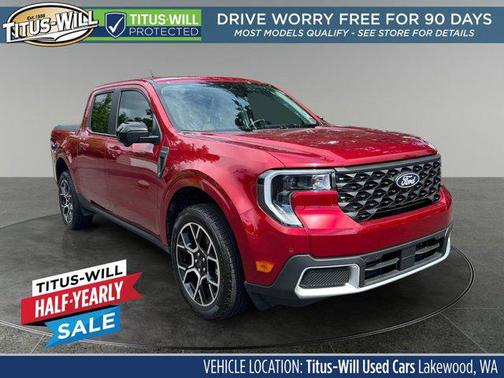 Ruby Red Metallic Tinted Clearcoat 2025 Ford Maverick Lariat