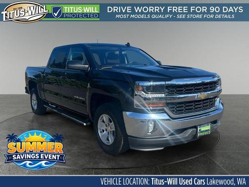 Black 2016 Chevrolet Silverado 1500 1LT