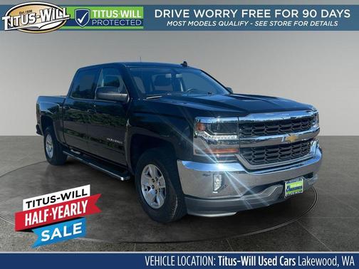 Black 2016 Chevrolet Silverado 1500 1LT