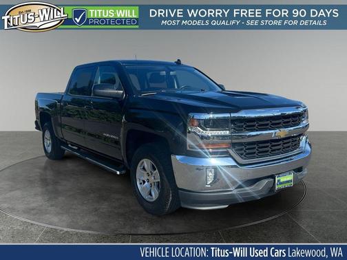Black 2016 Chevrolet Silverado 1500 1LT
