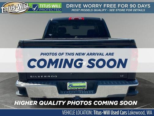 Black 2016 Chevrolet Silverado 1500 1LT
