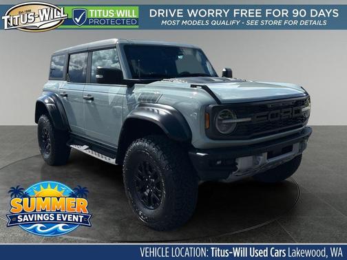 Cactus Gray 2023 Ford Bronco Raptor