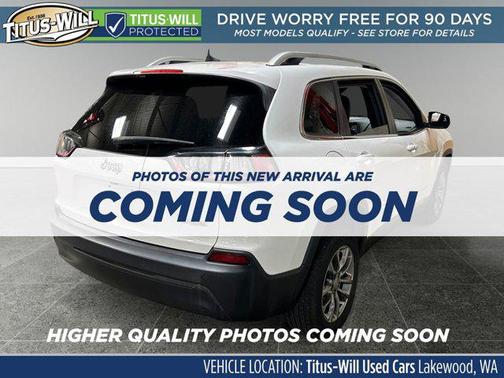 Bright White Clearcoat 2021 Jeep Cherokee Latitude Plus