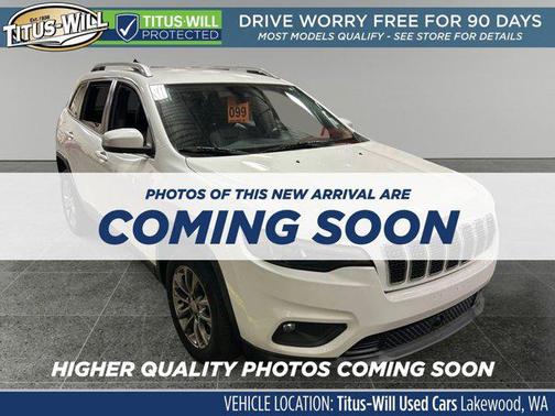 Bright White Clearcoat 2021 Jeep Cherokee Latitude Plus