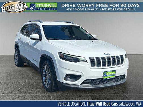 Bright White Clearcoat 2021 Jeep Cherokee Latitude Plus