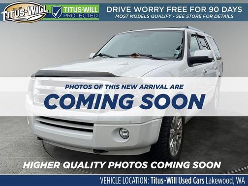 White Platinum 2014 Ford Expedition Limited