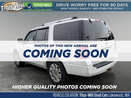 White Platinum 2014 Ford Expedition Limited