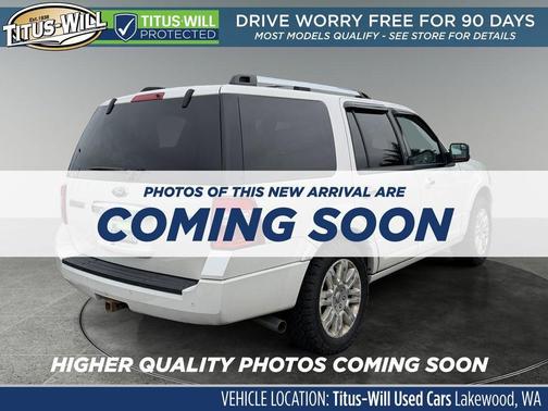 White Platinum 2014 Ford Expedition Limited