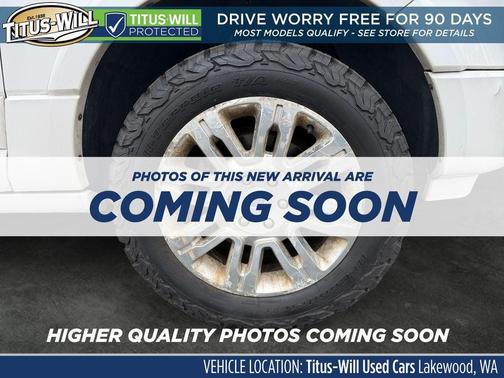 White Platinum 2014 Ford Expedition Limited