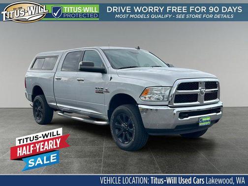 Bright Silver Metallic Clearcoat 2016 RAM 2500 SLT